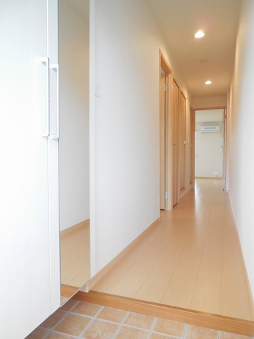 Other room space. Entrance grooming check It comes with a mirror