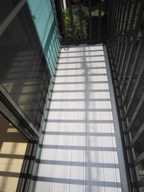 Balcony. It was attached balcony. 