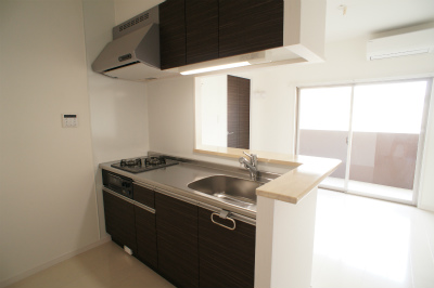 Kitchen. Two-burner stove type