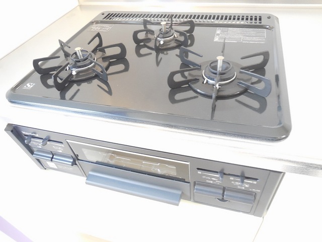 Kitchen. It comes with grill