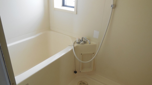 Bath. Just the right bus to enter in the parent and child