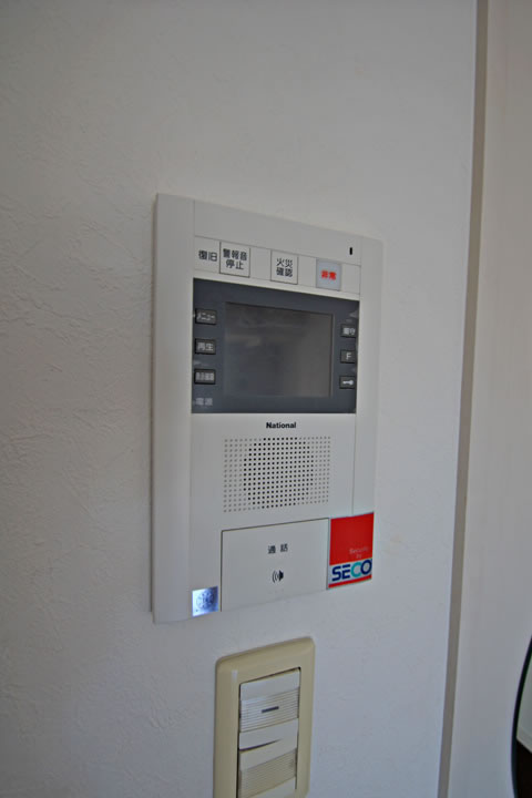 Security. TV monitor Hong