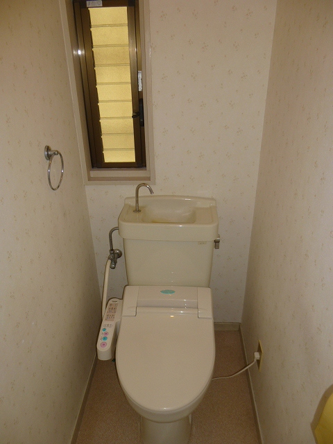 Toilet. Toilet with a window