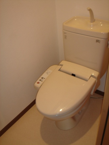 Other room space. Shower toilet