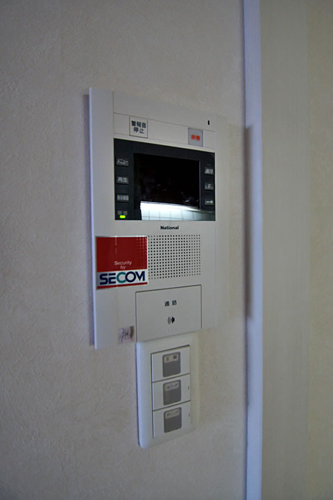 Security. TV monitor phone