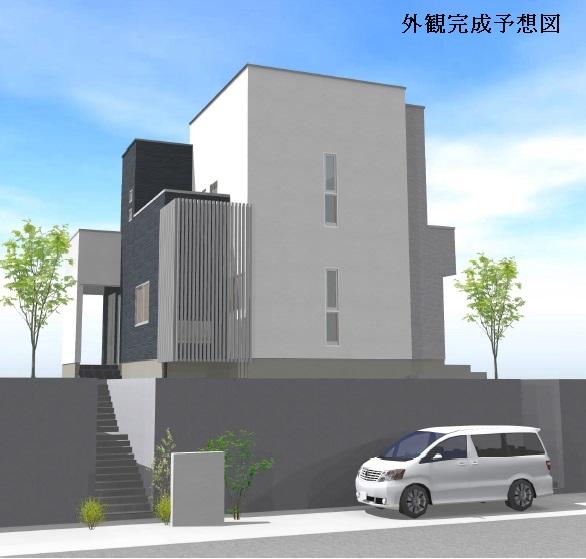 Rendering (appearance). (East Building) Rendering