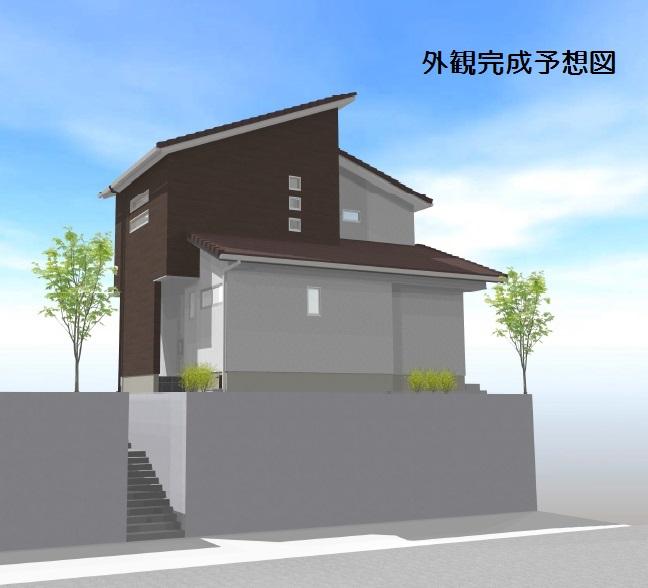 Rendering (appearance). (West wing) Rendering