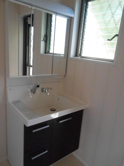 Wash basin, toilet. Local shooting (September 2013)