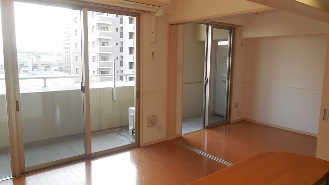 Living and room. Dazzling brightness