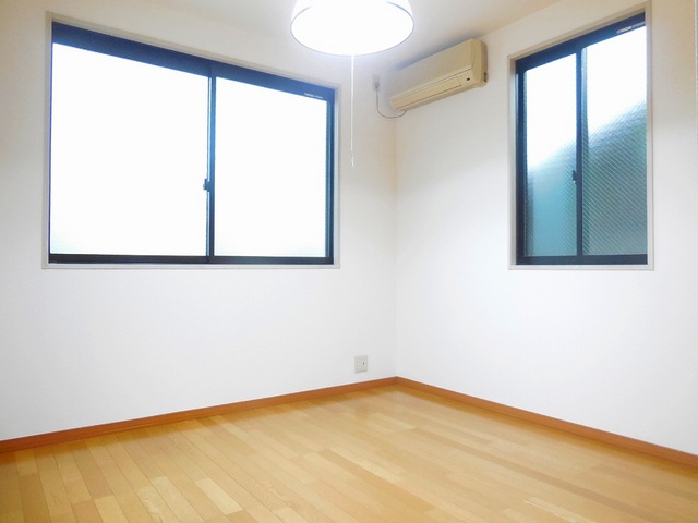 Living and room. Windows are also full with