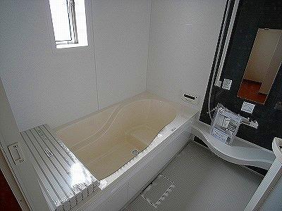 Bathroom. The photograph is a model house