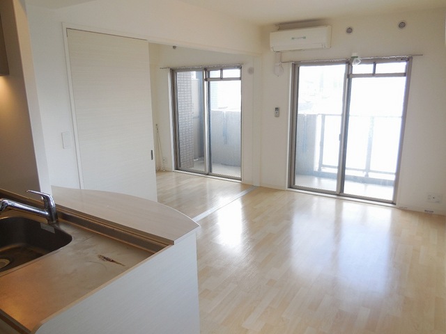 Living and room. Bright is