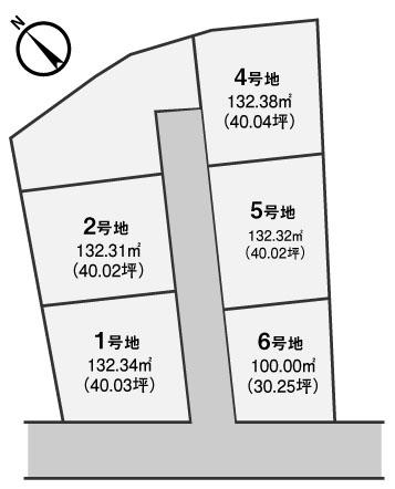 The entire compartment Figure. 100.00 sq m (30.25 square meters) ~ 132.28 sq m (40.04 square meters)