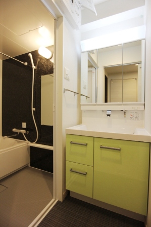 Washroom. Wash basin