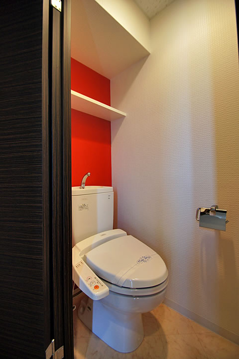 Toilet. Bidet function