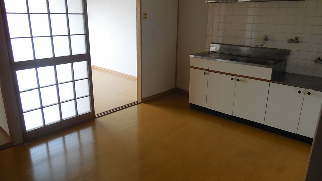 Other room space. Kitchen