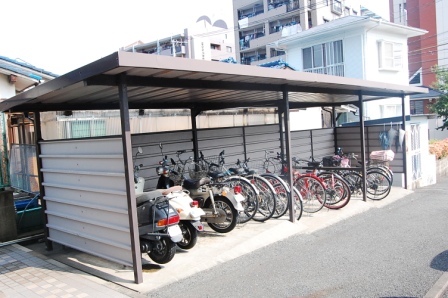 Other common areas. Bicycle-parking space