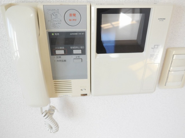 Other room space. Monitor with intercom