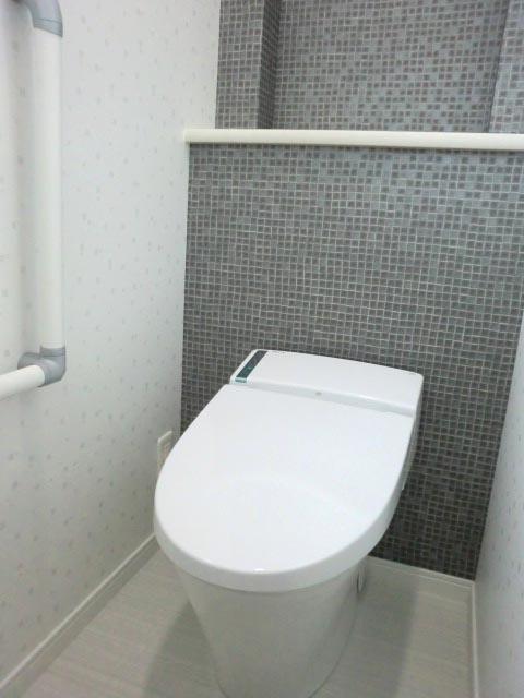 Toilet. Tankless type