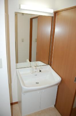 Entrance. Wash basin