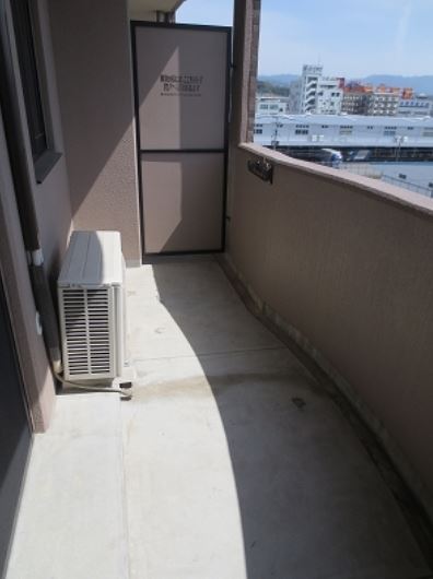 Balcony. Sunny balcony