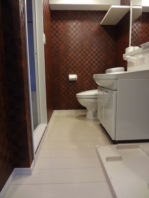 Washroom. Undressing space
