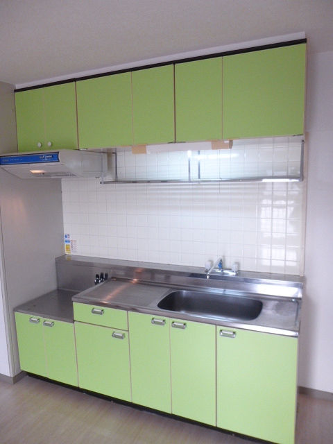 Kitchen. Spacious kitchen! It has changed the kitchen sheet!