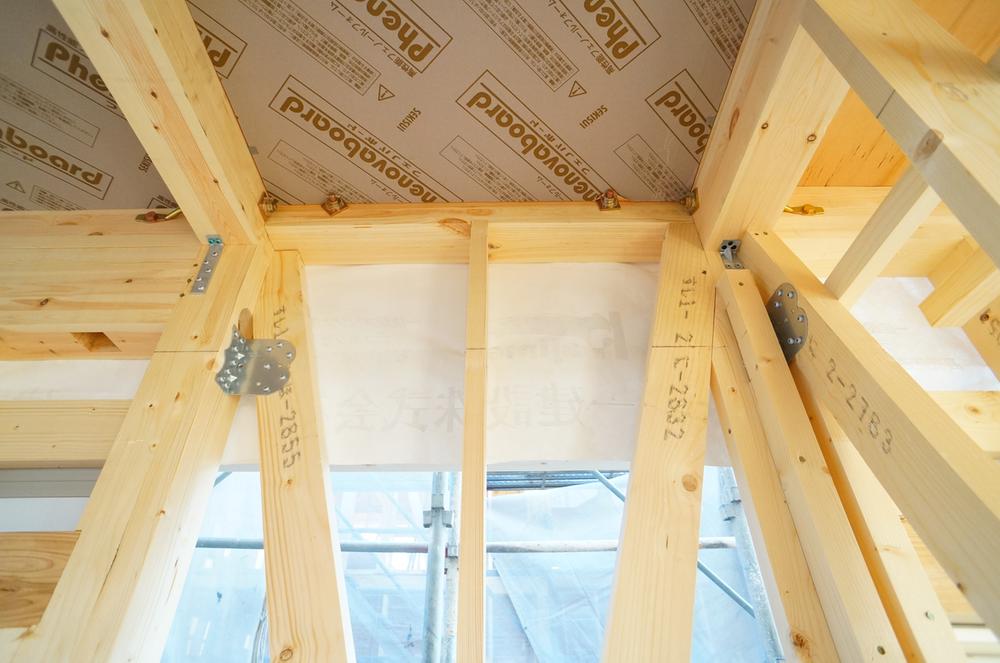 Local appearance photo. Earthquake-resistant metal fittings standard installation! !