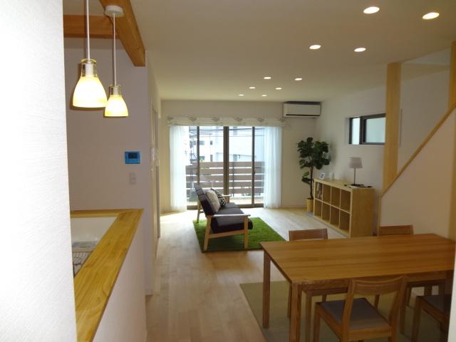 Model house photo. Model house