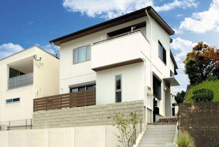 Model house photo. Model house