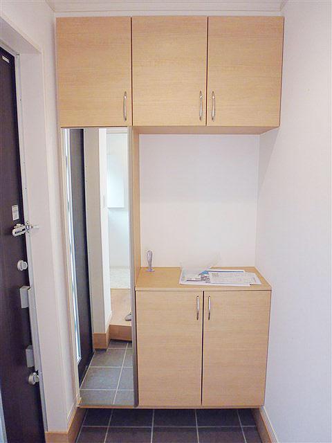 Entrance. Entrance shoe box