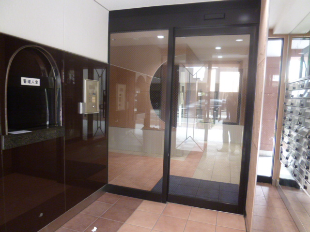 Entrance. Luxurious entrance