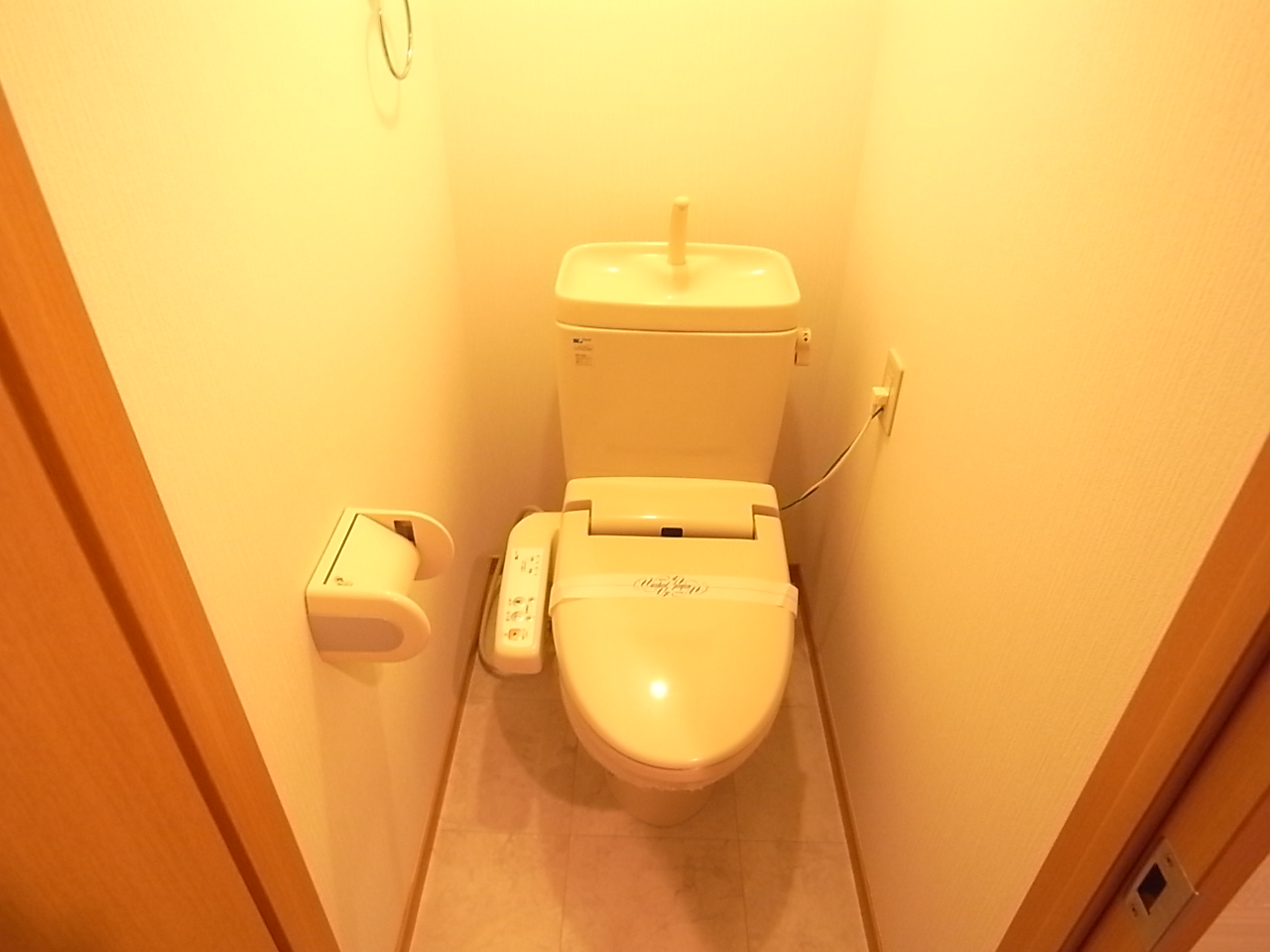 Toilet. With Washlet.