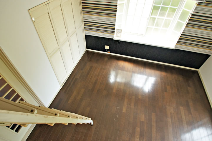 Living and room. Western style room