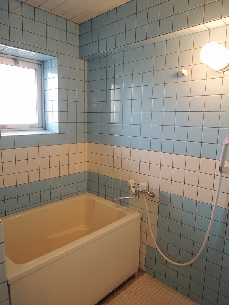 Bath. There is a window in the bathroom