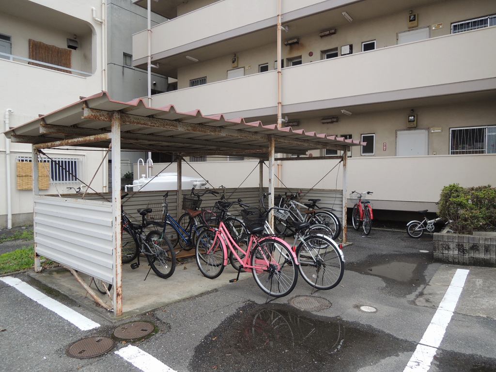 Other common areas. Bicycle-parking space