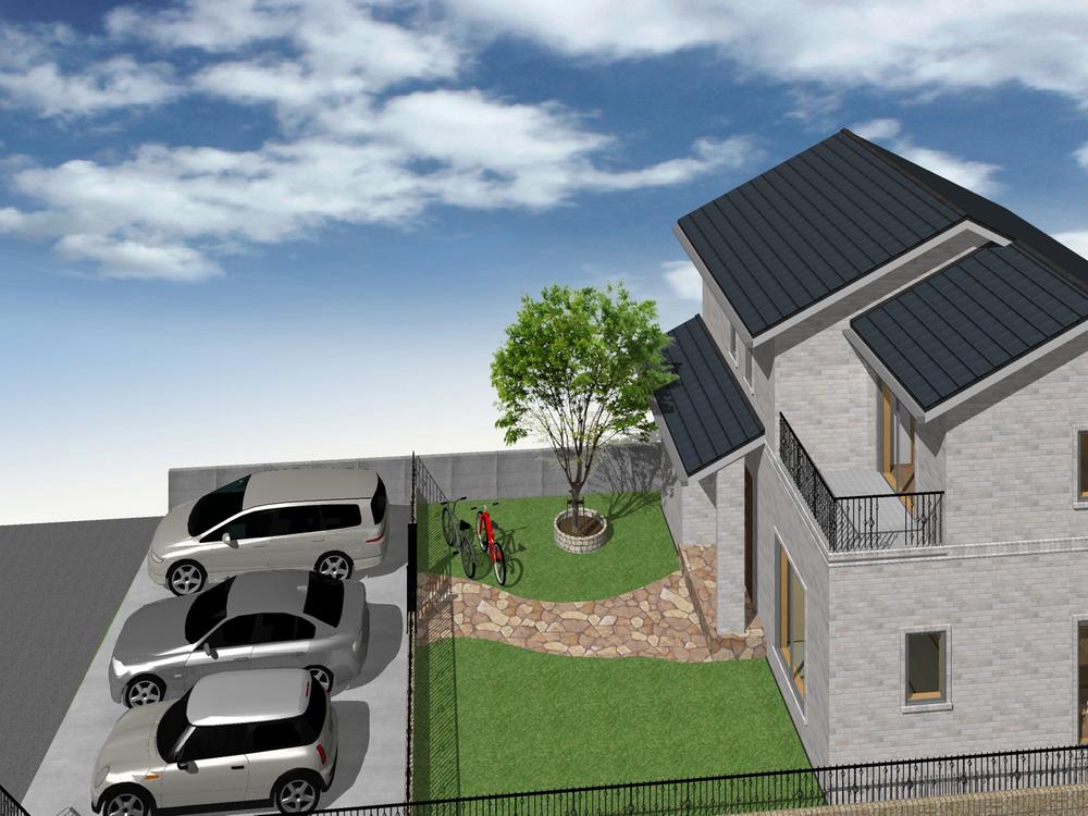 Building plan example (Perth ・ appearance). Building plan example (A No. land)