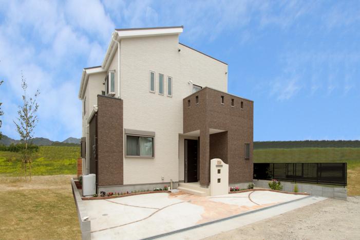 Building plan example (exterior photos).  ☆ Construction example photo ☆