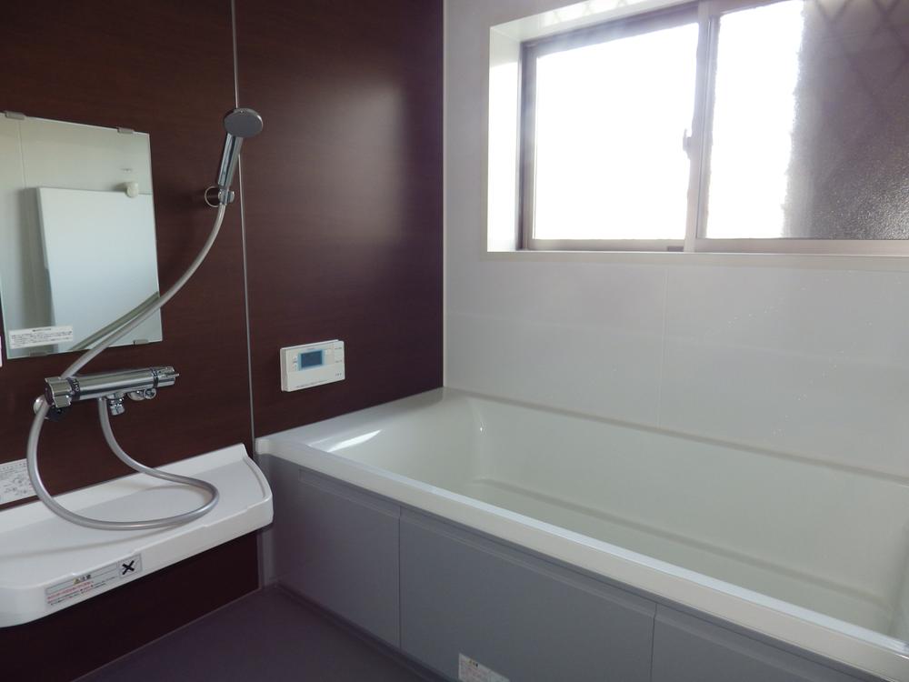 Bathroom. Bright bathroom with large window