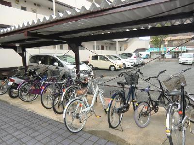 Other common areas. Bicycle-parking space