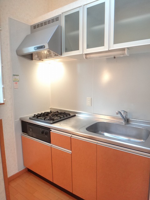 Kitchen. Easy-to-use large kitchen ☆ 