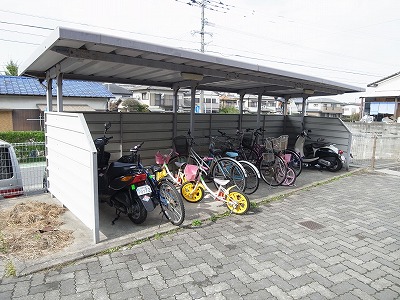 Other common areas. Covered parking lot!