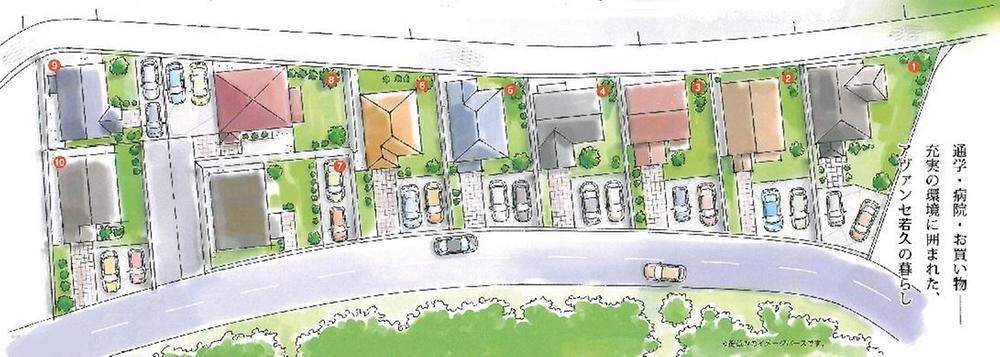 Building plan example (Perth ・ appearance). Image Perth