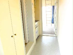 Entrance. There is a front door storage!