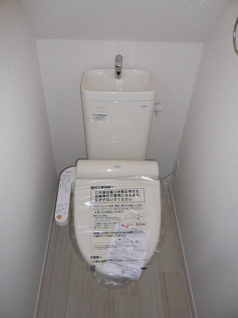 Toilet. Warm water washing toilet seat