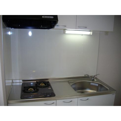 Kitchen. 2-neck with gas stove