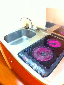 Kitchen. The kitchen is an electric stove