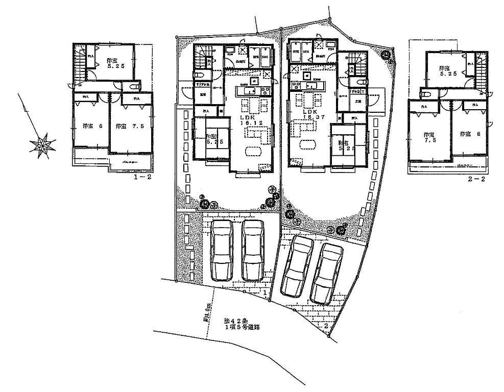 Floor plan. (No. 1 point), Price 25,800,000 yen, 4LDK, Land area 150 sq m , Building area 96.67 sq m