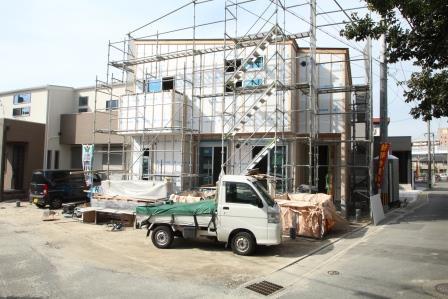 Local photos, including front road. "Housing exhibition hall" About 2 minutes by car And exhibit space Recommend visits those contemplating! ● Location Minami-ku, Fukuoka City Hibara 3-chome, 1-20