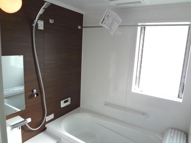 Bathroom. Bathroom is heating dryer standard